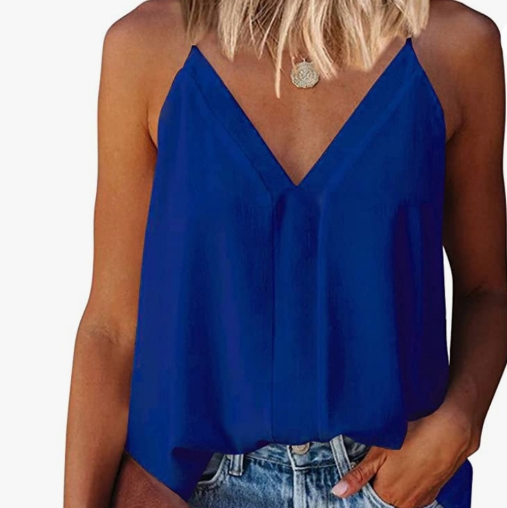 V neck tank